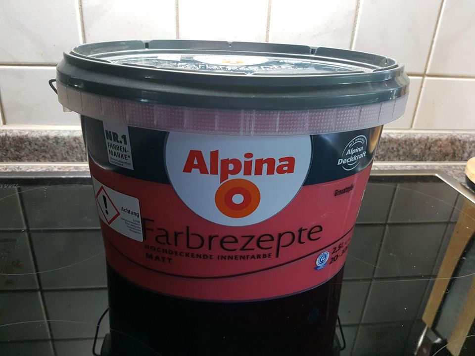 Alpina Farbrezepte Granatapfel Matt in Albersweiler