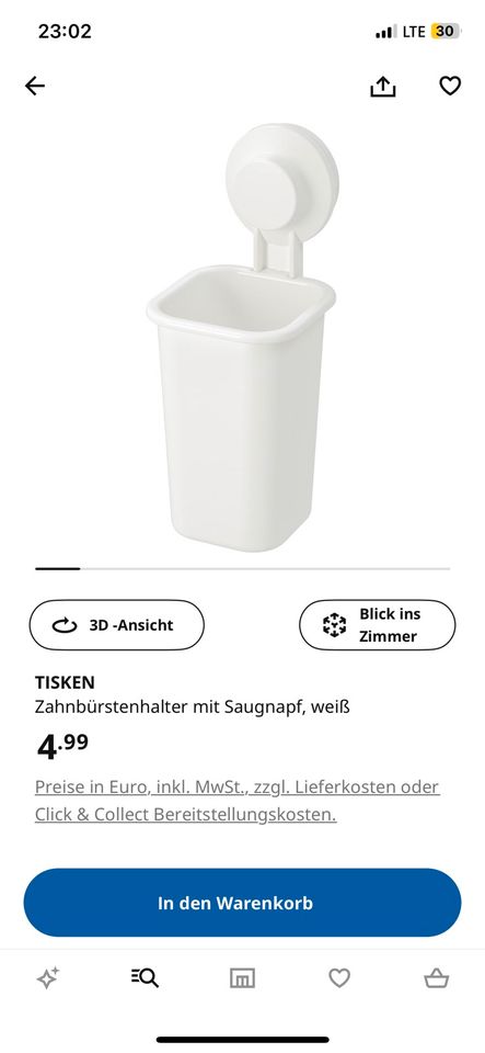 Verschiedene Ikea Tisken Saugnapfregale in Kehl