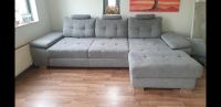 Couch in L- Form in grau mit Bettfunktion und viele w. Funktionen Dortmund - Sölderholz Vorschau