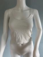 Bauchfreies Trägertop von Zara, Gr. S, creme/weiß Baden-Württemberg - Schorndorf Vorschau