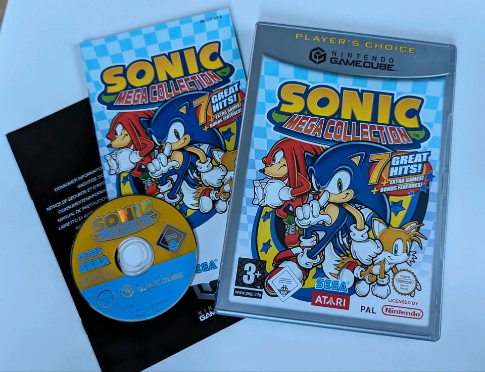 GameCube Spiel Sonic Mega Collection Plus in Rosenheim