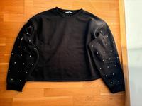 Zara - Pullover / Sweatshirt / Glitzer / Gr. L / 40 / schwarz Bayern - Neuhof an der Zenn Vorschau