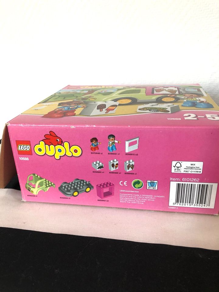 Lego Duplo Eiswagen 10586 mit Originalverpackung Spielzeug in Dresden