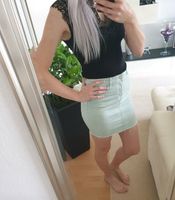 Rock Jeansrock Minirock Highwaist mint hellgrün Gr.36 S Amisu NEU Dresden - Südvorstadt-Ost Vorschau