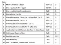 DVD´s von Oma / Haushaltsauflösung FILM Mecklenburg-Vorpommern - Wiepkenhagen Vorschau