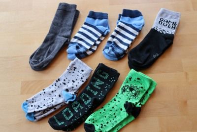 Gr. 37 – 39, 7 Paar Socken für Jungen, gesamt 7.-- in Hindelang
