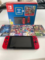 Nintendo Switch Konsole Mario Edition ink 5 spiele Nordrhein-Westfalen - Hamminkeln Vorschau