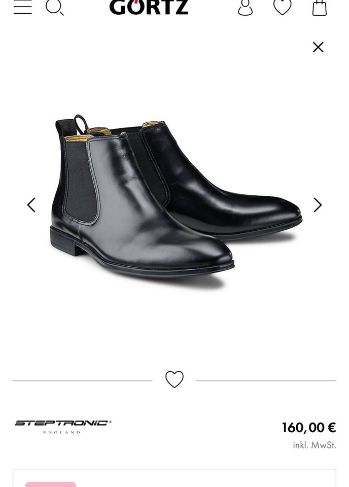 Treptronic Chelsea Boots, Santoni Hugo Boss Prada Versace in Hamburg