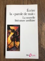 Buch frz "Ecrire la parole de nuit" - littérature antillaise Stuttgart - Degerloch Vorschau