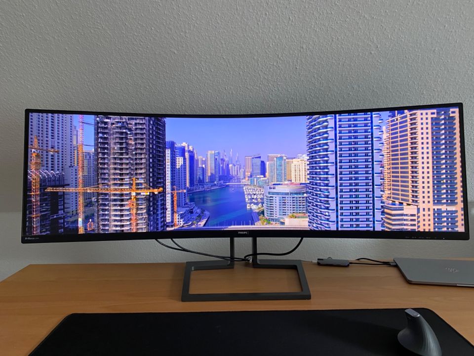 Philips 499P9H - 49 Zoll Curved Monitor Office Gaming Bildschirm in Paderborn