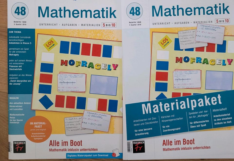 Zeitschrift Mathematik 5-10 Nr. 48 Alle im Boot in Wabern