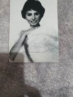 Autogramm von Sophia Loren, auf einer Postkarte Bayern - Schrobenhausen Vorschau