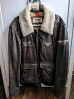 Milestone Fynn Lederjacke Aviator braun Bayern - Kitzingen Vorschau