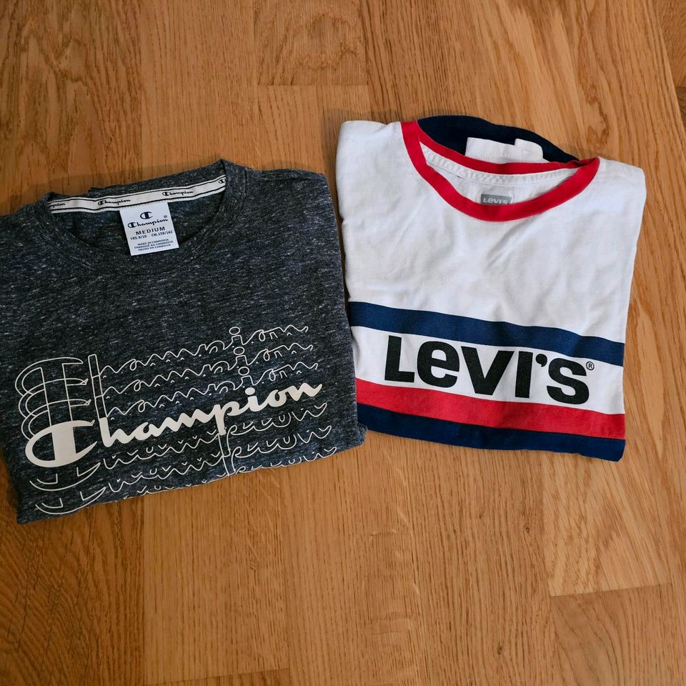 Champion Shirt neu 140, Levis Shirt 140, TOP Zustand in Ummendorf