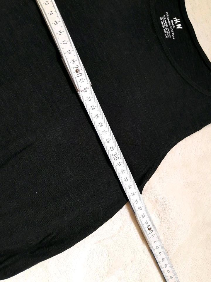 Schwarzes dünnes kleid h&m basics grm 146/152 Sommer,  wie neu in Göttingen