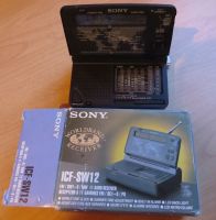 Sony ICF- SW12 World Time FM/SW1-9/MW11 Band Receiver Mit OVP + A Nordrhein-Westfalen - Bocholt Vorschau