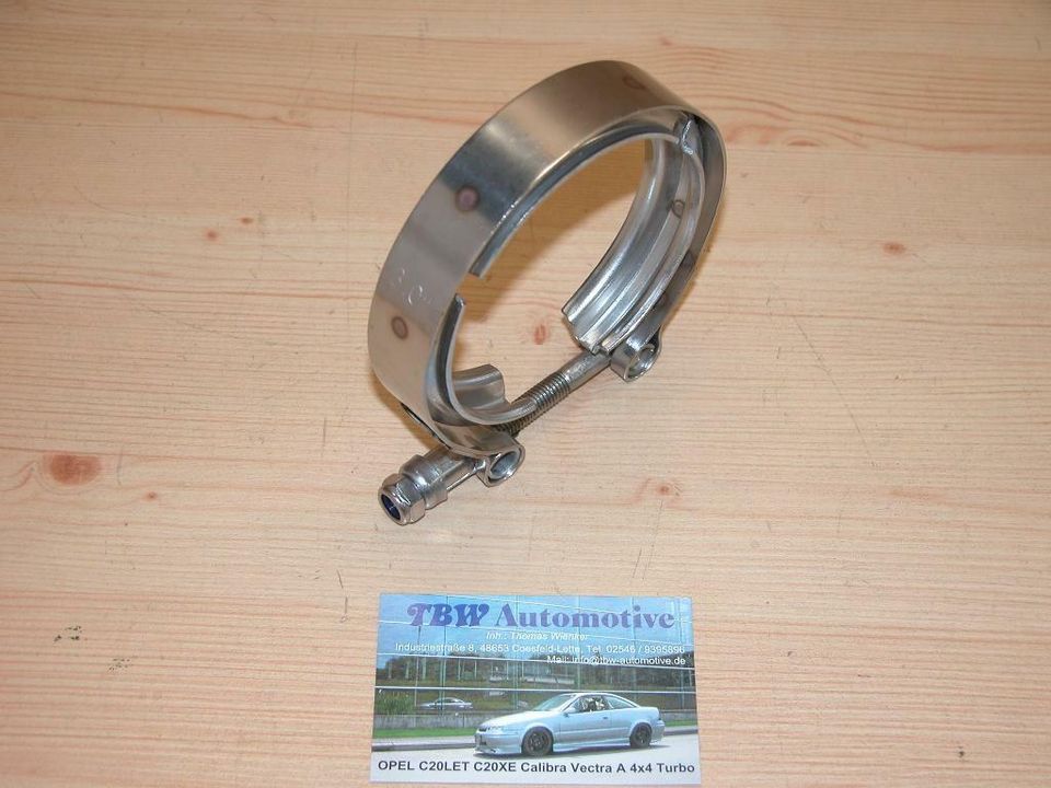 V-Band Schelle 2,5  3  3,5  4" *NEU* 64 76 89 102mm  V Band Turbo in Coesfeld