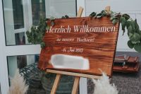 Handgemachtes Willkommensschild Hochzeit inkl. Staffelei Rheinland-Pfalz - Niederelbert Vorschau