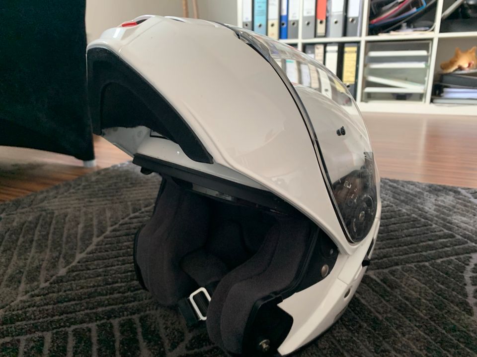 Shoei Neotec Helm klapphelm M/L 59cm weiß in Oberthal