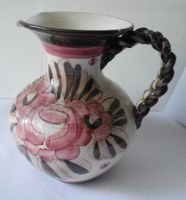 Keramikgefäß bauchig mit Henkel geflochten; bemalt mit Blumen Rheinland-Pfalz - Neustadt an der Weinstraße Vorschau