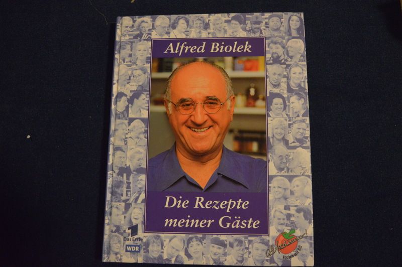 Kochbuch "Die Rezepte meiner Gäste" von Alfred Biolek, gebraucht in Lilienthal