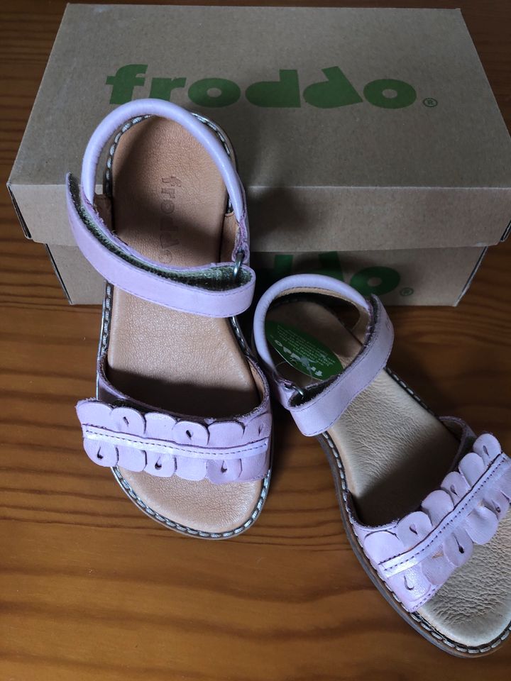 Froddo Mädchen Sandalen Gr. 28 rosa Klettverschluss Leder NEU in Heitersheim