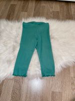 Capri Leggings grün 116 gerippt Ripp Leggings Baden-Württemberg - Sulz Vorschau