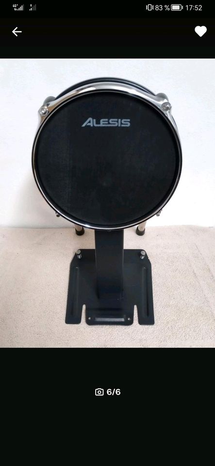 Alesis 8,  E Drum  Kick Pad Schlagzeug in Kraichtal