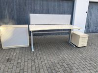 CEKA E-Schreibtisch + Sideboard + Rollkontainer + Pinwand (Ahorn) Baden-Württemberg - Rutesheim   Vorschau