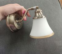 2 STK Lampen glas Bronze Vintage gebürstet Messing Nostalgie Sachsen - Limbach-Oberfrohna Vorschau