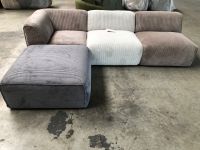 3-Sitzer Sofa Merid mit Hocker in Cord "Bunt" Neu Baden-Württemberg - Karlsruhe Vorschau