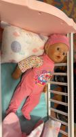 Zapf Creation Baby Anabelle Bett Puppenwiege mit Baby Born Puppe Niedersachsen - Lehrte Vorschau