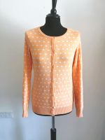 Strickjacke Baumwolle Pastell Orange Gr. 36 38 S M Punkte,wie Neu Baden-Württemberg - Dornstetten Vorschau