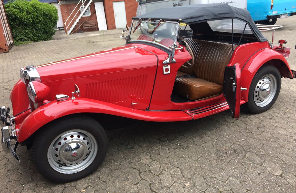 MG TD Oldtimer in Tecklenburg