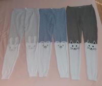 Kuschelige Leggings / Stoffhosen mit Tierdesign Hase, Bär, Katze Kiel - Ravensberg-Brunswik-Düsternbrook Vorschau