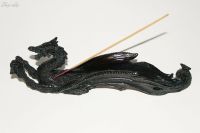 FAW schwarzer Drachen Räucherstäbchenhalter 26 x 4,5 x 8,5 cm Sachsen - Striegistal Vorschau