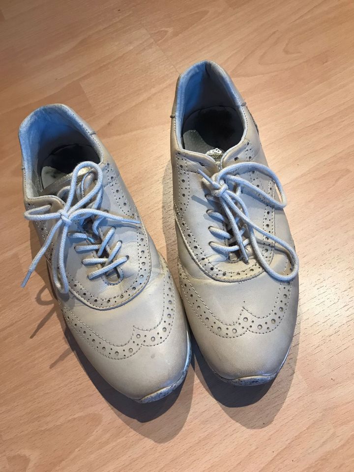 Schuhe, beige, 40, echtes Leder in Bremen