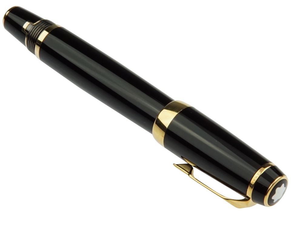 Montblanc Boheme Füller Nr.25120 Gold Schwarz 14 Karat OM-Feder in Pfarrkirchen