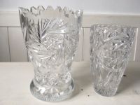 2 ältere Blumenvase Glasvase Kristall shabby Kreis Pinneberg - Quickborn Vorschau