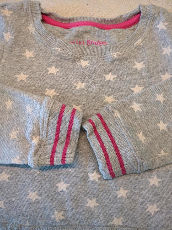 Mini Boden Sweatkleid Sterne Pulli Kleid Kuschelkleid 104 98 in Pfinztal