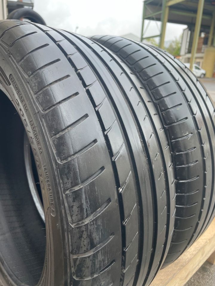 2x 205/55 R16. 91V Sommerreifen ☀️, DUNLOP ✅ in Lenningen