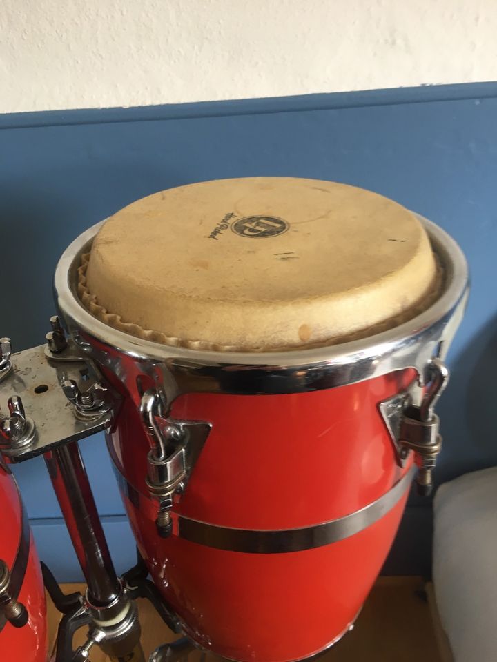 Latin Percussion Gon Bops Congas Toca Elite Bongos in Pohlheim