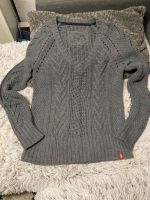 Edc by Esprit V-Neck V-Ausschnitt Pullover grau Gr. M Bayern - Marxheim Vorschau