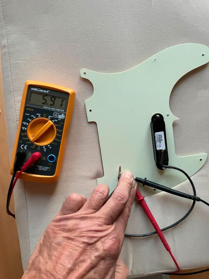EMG HZ S4 Pickup HZ-Serie Tonabnehmer + Pickguard für Telecaster in Ahrensburg