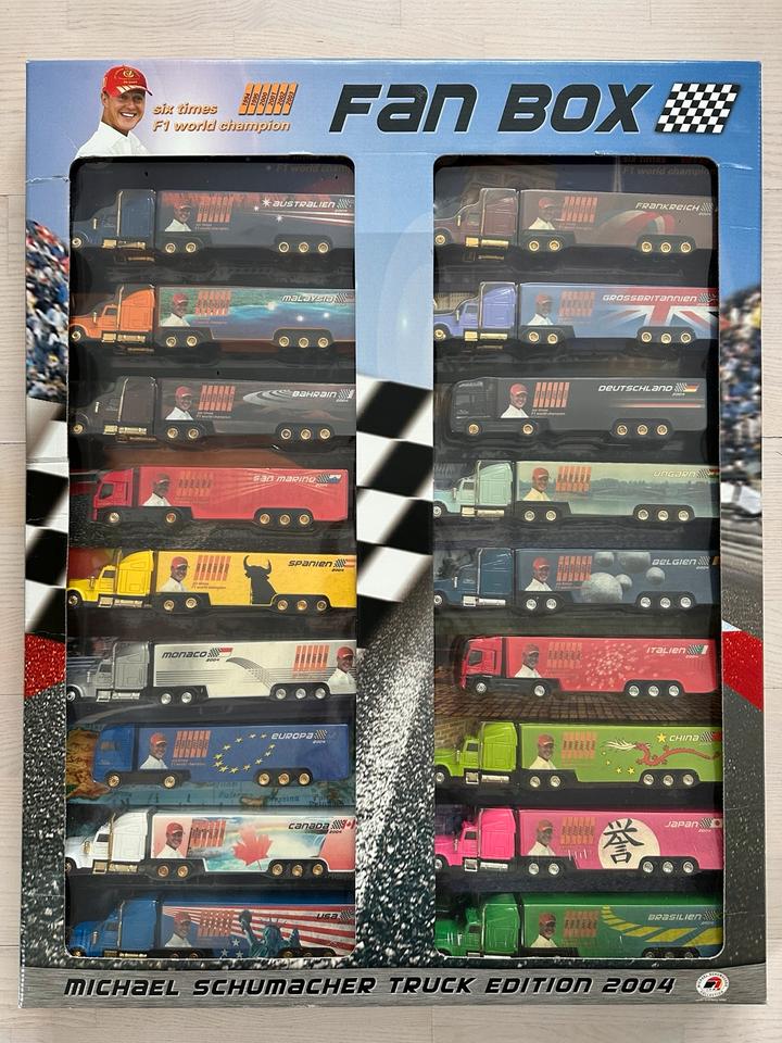 Michael Schumacher Fanbox Truck Edition LKW inkl. Versand in Auerbach in der Oberpfalz
