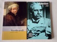 REMBRANDT u .Albert SCHWEITZER: 2 Rowohlt Monographien Berlin - Steglitz Vorschau