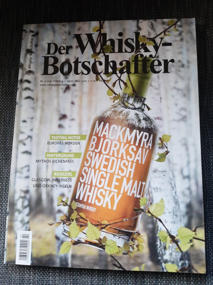 Whisky-Botschafter, Heft-Nr. 2 , Frühling 2021, gebraucht in Backnang