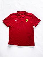 Vintage Polo Puma Ferrari rot Italia- Style Ferrari- Wappen rot Nordrhein-Westfalen - Bornheim Vorschau
