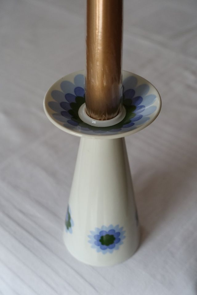 Kerzenhalter Porzellan Mid-Century 1960er Jahre in Dreieich