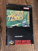 SNES Super Tennis BDA Bedienungsanleitung Bayern - Freising Vorschau